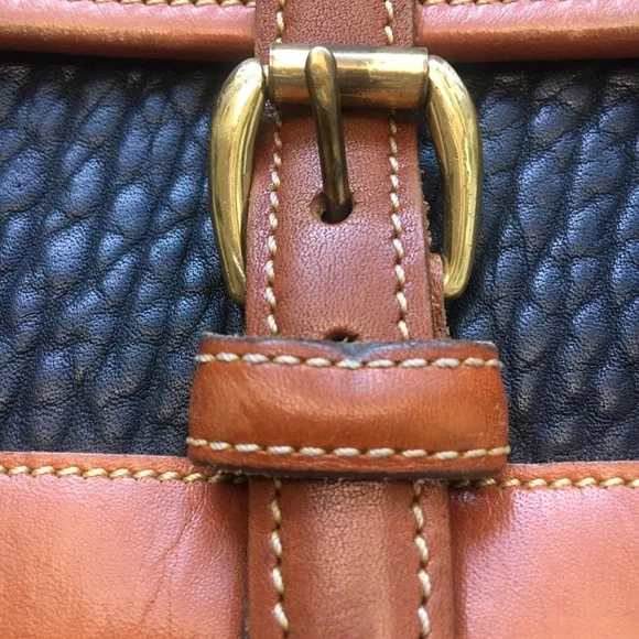 Vtg DOONEY & BOURKE Surrey Leather Bag - Picture 5 of 12